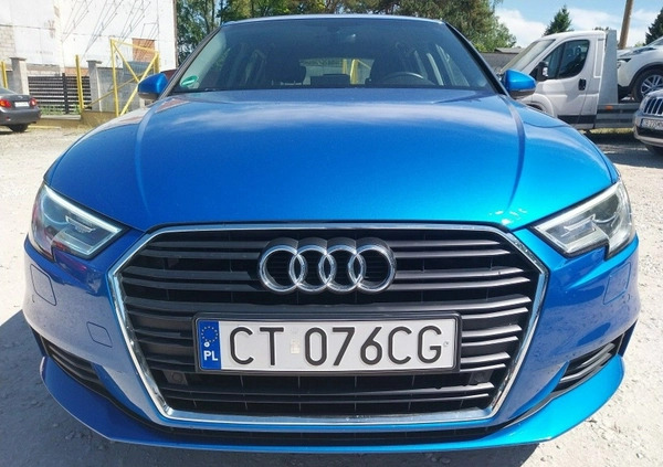 Audi A3 cena 74900 przebieg: 71000, rok produkcji 2018 z Głubczyce małe 137